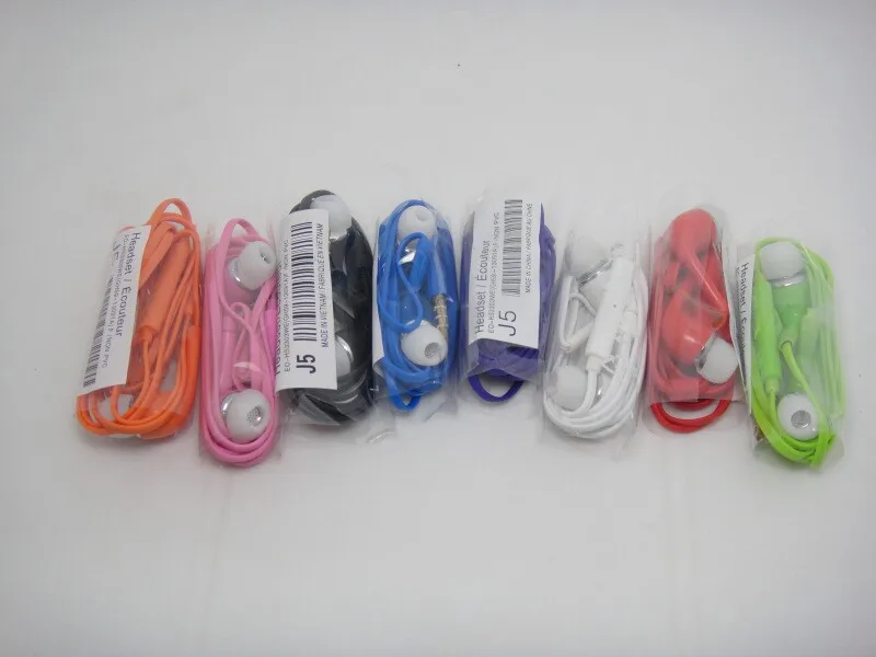 

New 3.5mm In-ear Earbuds Earphone Headsets Stereo earpiece With MIC and volume Control for Samsung phone Galaxy S4 S5 S6 S7