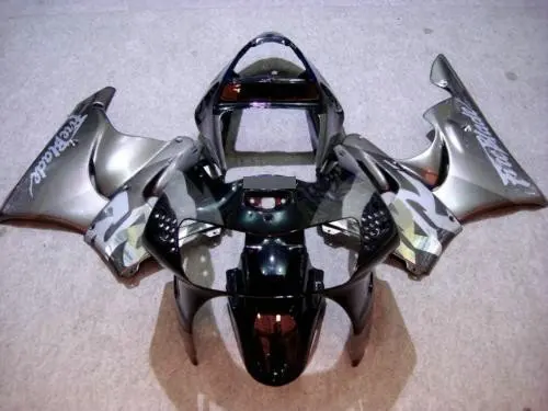 

TOP Silver black Fairing kit for HONDA CBR900RR 98 99 CBR900 919 CBR900RR 1998 1999 Motorcycle Fairings set+7gifts HY04