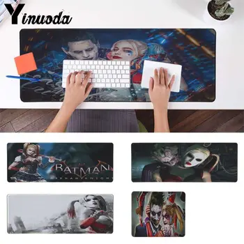 

Yinuoda Hot Sales Batman Harley Quinn Natural Rubber Gaming mousepad Desk Mat Gaming Pad mouse Gamer To Laptop Keyboard