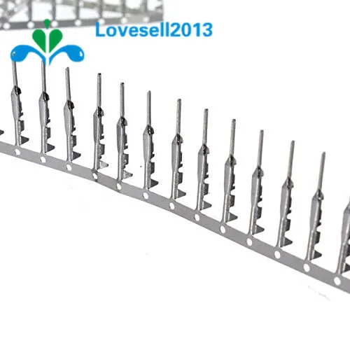 100 шт. 2,54 мм Dupont соединительный провод кабель корпус мужской контактный терминал