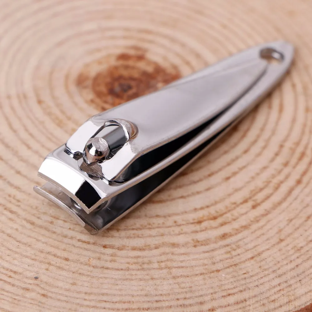 Stainless Steel Cutter Trimmer Manicure Pedicure Care Scissors 5 CM Silver Nail Clipper For Finger/ Toe New #3TL00587#
