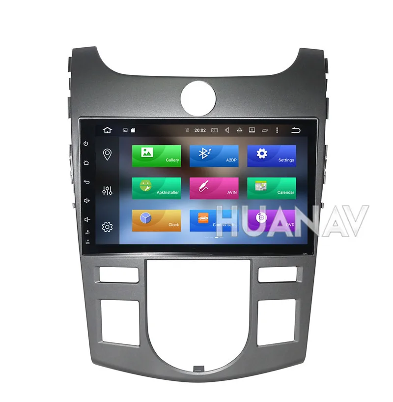 Excellent Car DVD Player GPS navigation For Kia CERATO/FORTE 2008-2012 multimidia headunit 1 DIN radio stereo Android 8.0 4GB+32GB 4