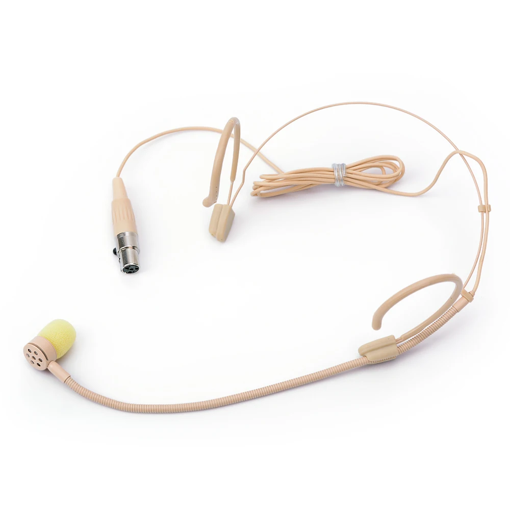 Perfect For Singing Concert PRO Headset Microphone Mini 4 Pin XLR 