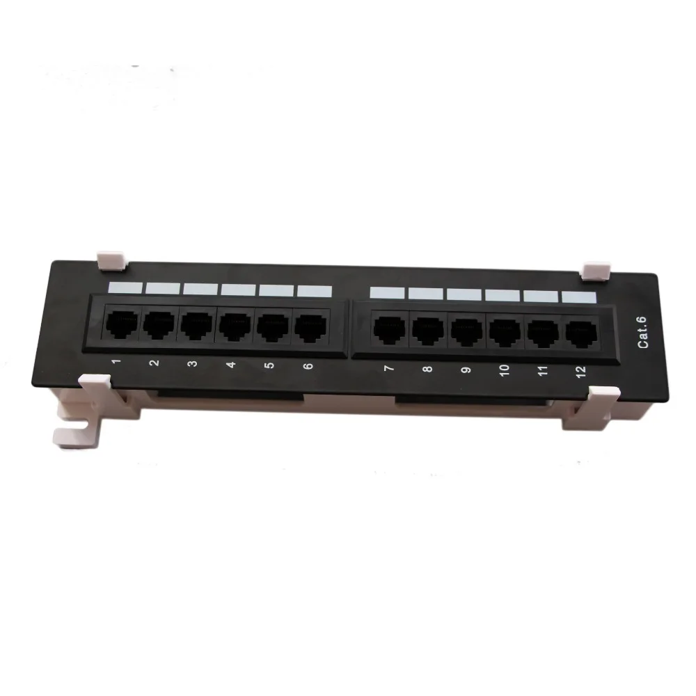 bilder für 12 Ports UTP Cat 6 Unshield Netzwerk Patchpanel 1U Höhe Wand Montiert Fluke Übergeben bilder für 12 Ports UTP Cat 6 Unshield Netzwerk Patchpanel 1U Höhe Wand Montiert Fluke Übergeben