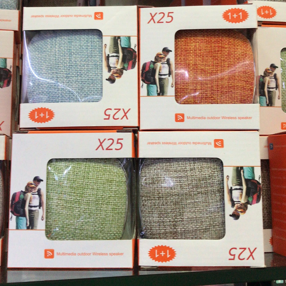 multimedia outdoor wireless speaker x25
