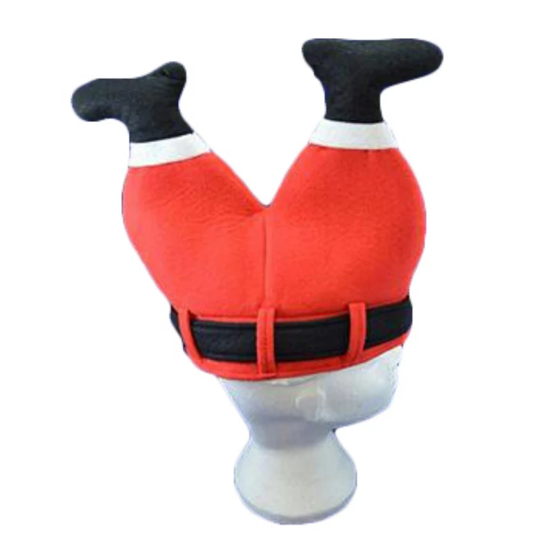 

High Quality 33*34cm Christmas Adult Hats Mens Womens Party Funny Xmas Fancy Dress Secret Funny Novelty