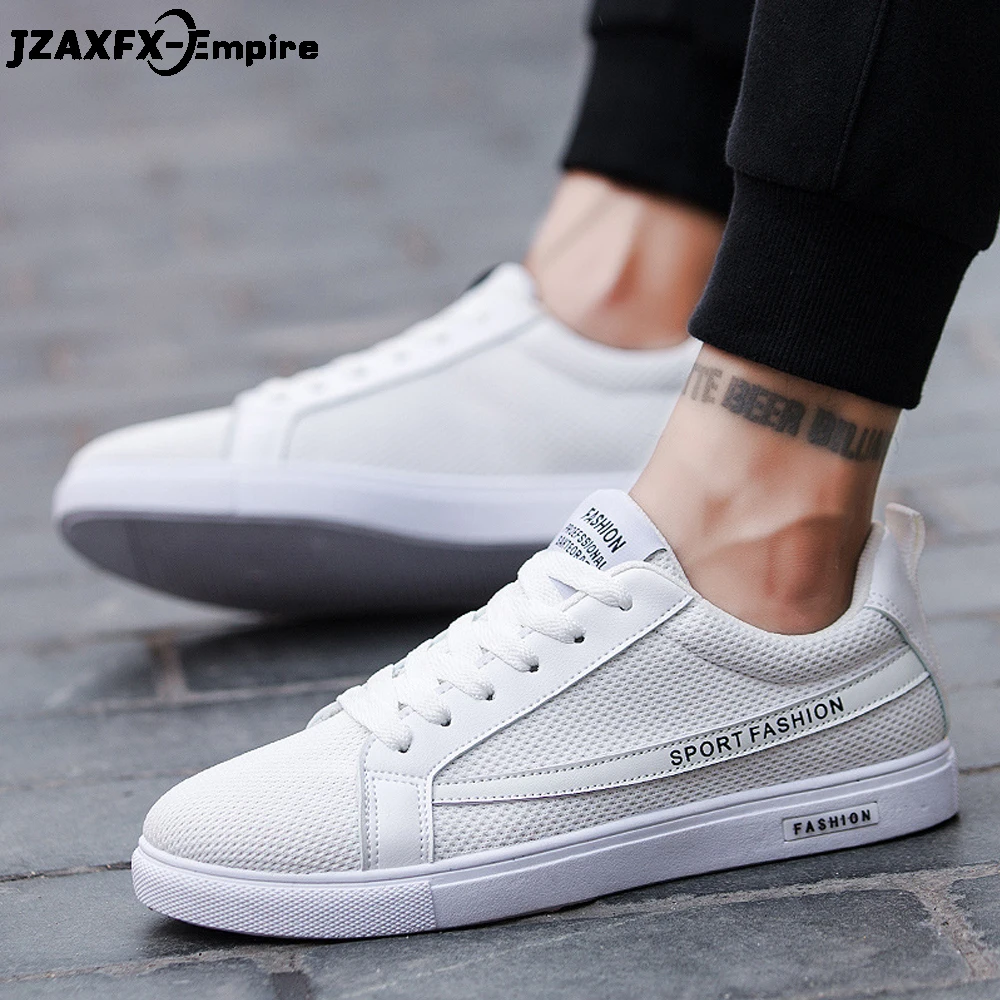 

New Arrival Men Breathable Flat Shoes Lace-up Casual Shoes Top Quality tenis masculino adulto Footwear Loafers Shoes men