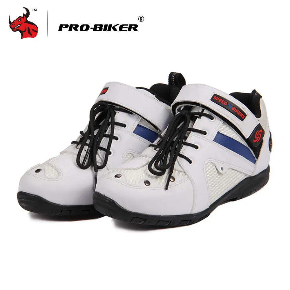 

PRO-BIKER motorcycle SPEED Boots For MotorcyCle Racing Motocross Boots Men's Obillo Motorcycle Shoes