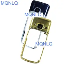 Для Nokia 6700 классический Корпус Аксессуары для мобильных телефонов 6700C крышка средней части корпуса золотой серебряный черный