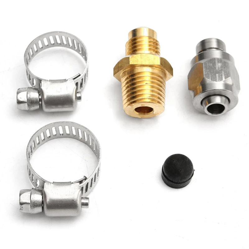 New Stainless Steel Beer Homebrew Keg CO2 Bottle Filler with Ball Lock Connector Kit