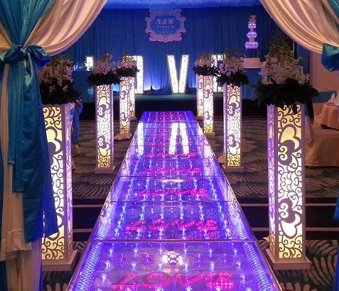 8 шт. T сценическая дорожная свинцовая колонна для свадьбы и банкета Белый Резной