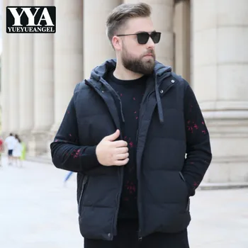 

2020 High Quality Waistcoat Brand Men Duck Down Coats Winter Ultra Light Duck Down Jacket Warm Vest Men Sleeveless Coat XL-10XL