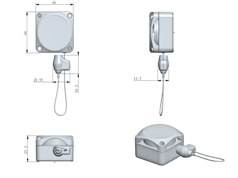 skonews_display_security_system_theftproof_retractable_pull_box_safety_alarm