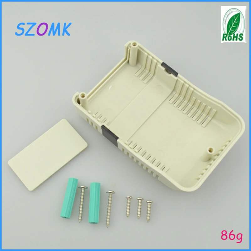 szomk wall mounted plastic enclosure for electronics project instrument plastic housing junction box (7)
