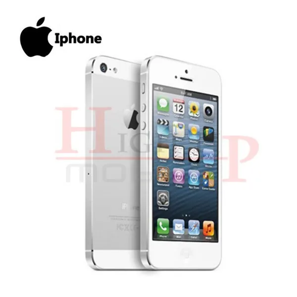latest iphone cellphone 100% Factory Original Iphone 5 Sealed box Unlocked Apple Cell phone 16GB 32GB ROM 16GB 32GB 64GB IOS 4.0 inch 8MP WIFI GPS Used latest iphone cellphone