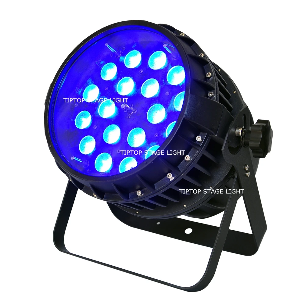 TIPTOP TP P90 18x12 Вт Водонепроницаемый светодиодный зум Par Светильник 5/9 DMX512 ченины IP65 с