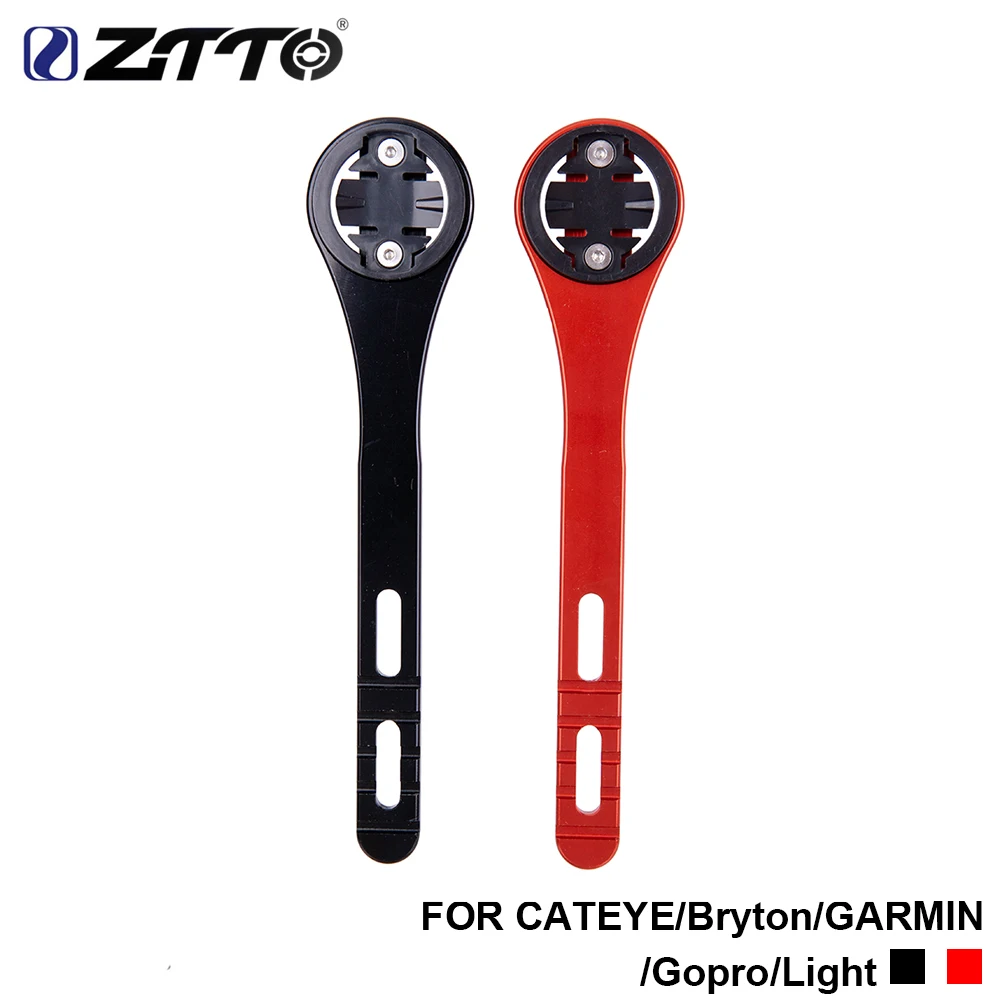 

ZTTO Bicycle Speedometer GPS Computer Mount Gopro Sport Camera Holder Road Bike Handlebar Light For GARMIN CATEYE Bryton Used