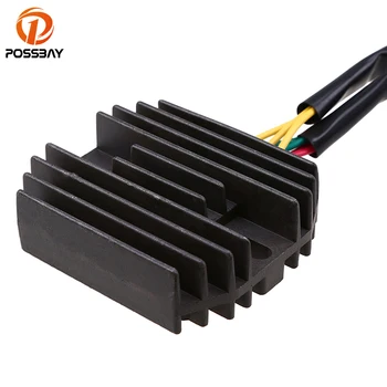 

POSSBAY Motorcycle Voltage 12V Regulator Rectifier fit for Suzuki LT-AX700X King Quad 4x4 2005-2007 Off-Road Scooter Rectifier