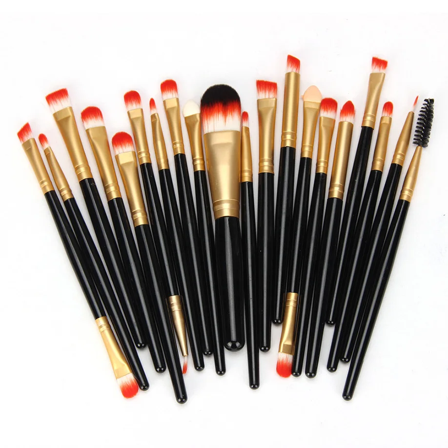

FOCALLURE kit pincel maquiagem +eye shadow 15 Colors Contour Face Cream Makeup Concealer Palette Professional + 20 BRUSH