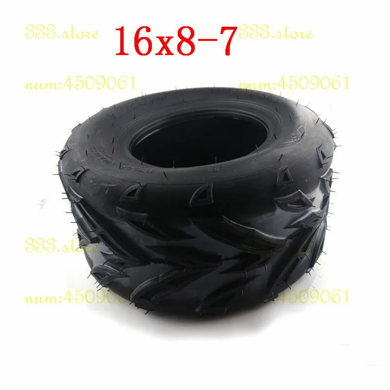 Atv 7 дюймовые шины 16X8 ''дюймовые внутренние трубные колеса 50 70 110 125cc ATV Quad Багги