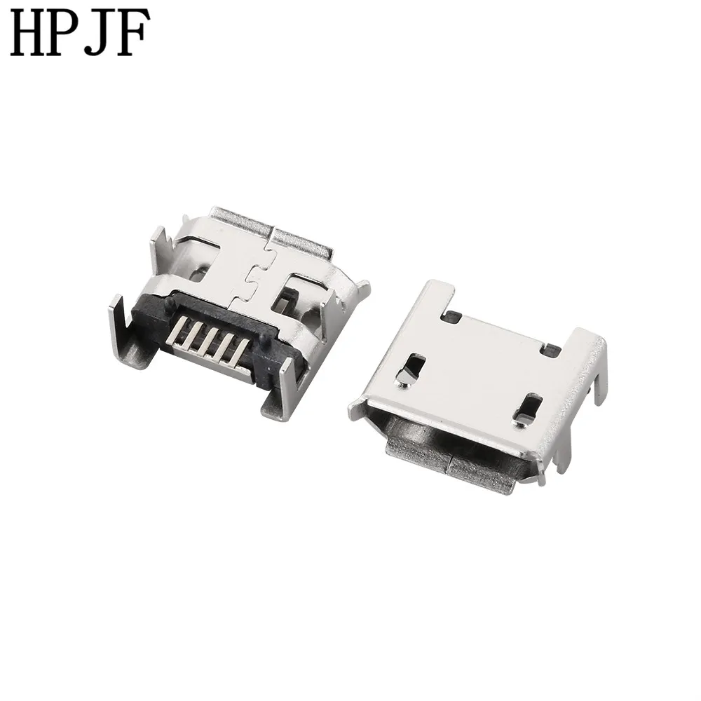 10 шт./лот разъем Micro USB гнездовой типа 5Pin SMT зарядная розетка печатная плата|connector