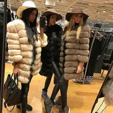 Aliexpress - Real Fox Fur Coat Women’s Vest 4-in-1 Removable and Convertible  Ladies  Fashion Luxury Thicken Warm  Coat Solid Color Fur