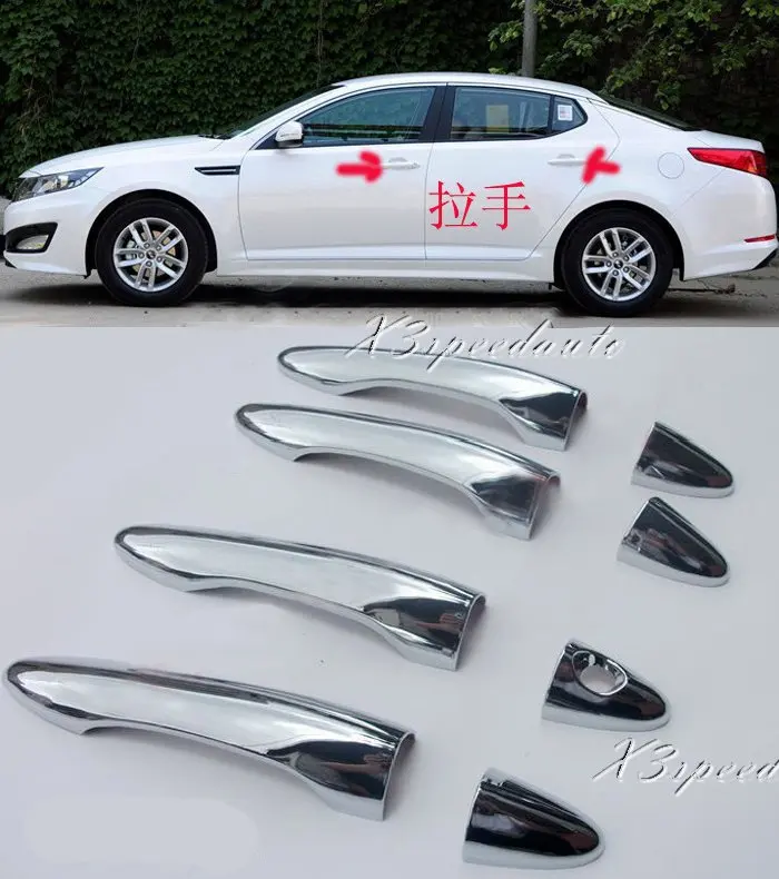 ABS Plastic Door Handle Cover Trim For Kia K5 Optima 2011 2013in