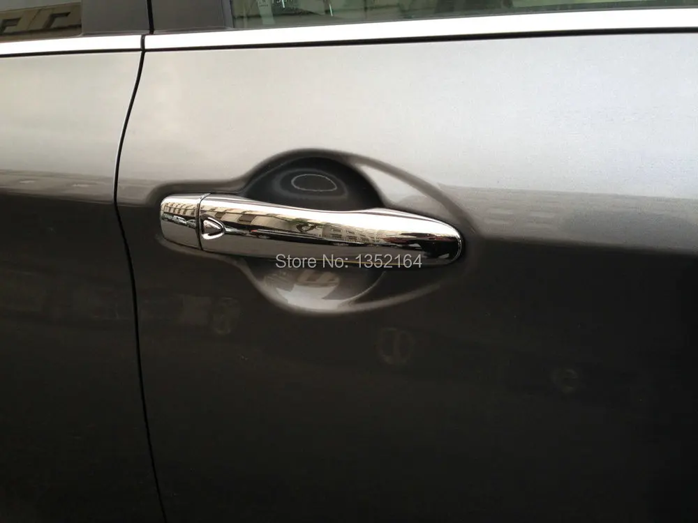 Авто хромированные аксессуары, дверные ручки крышки Накладка для Nissan Qashqai J11-, ABS хром