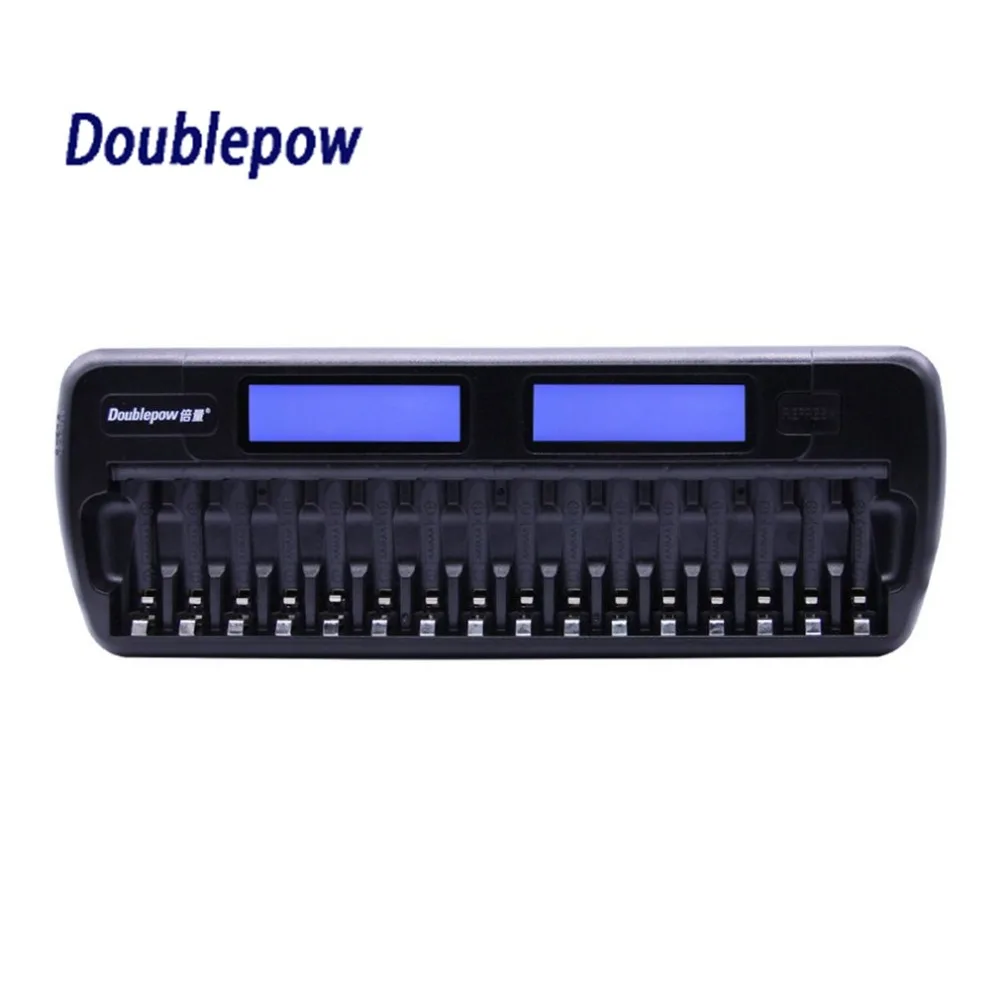 

Doublepow Battery Charger 16 Slots LCD Intelligent Charger Rapidly Effectively Charging For AA AAA Ni-CD/Ni-MH Battery