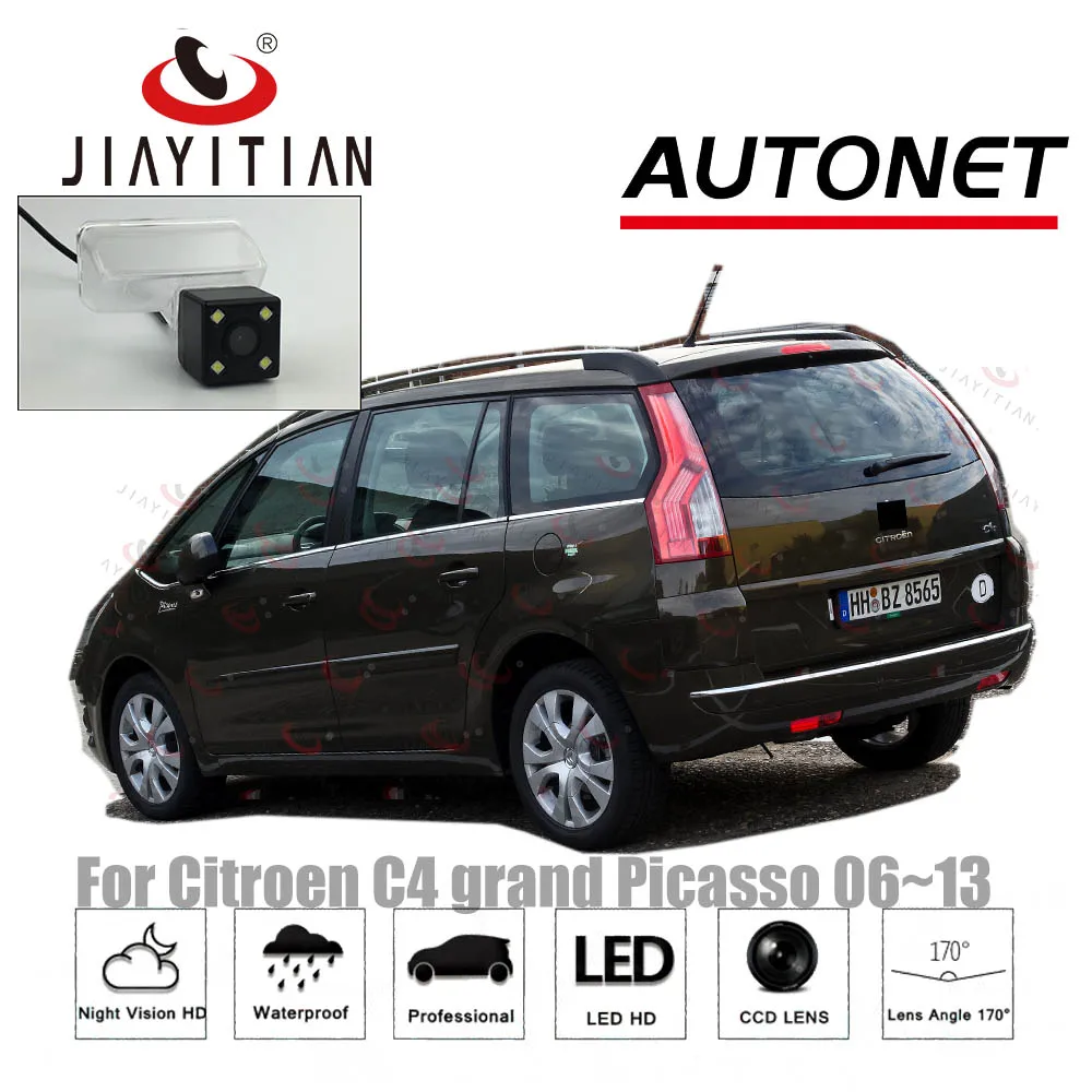Задняя камера JIAYITIAN для Citroen C4 Picasso grand 2006 ~ 2013 mk1 CCD парковочная ночное видение