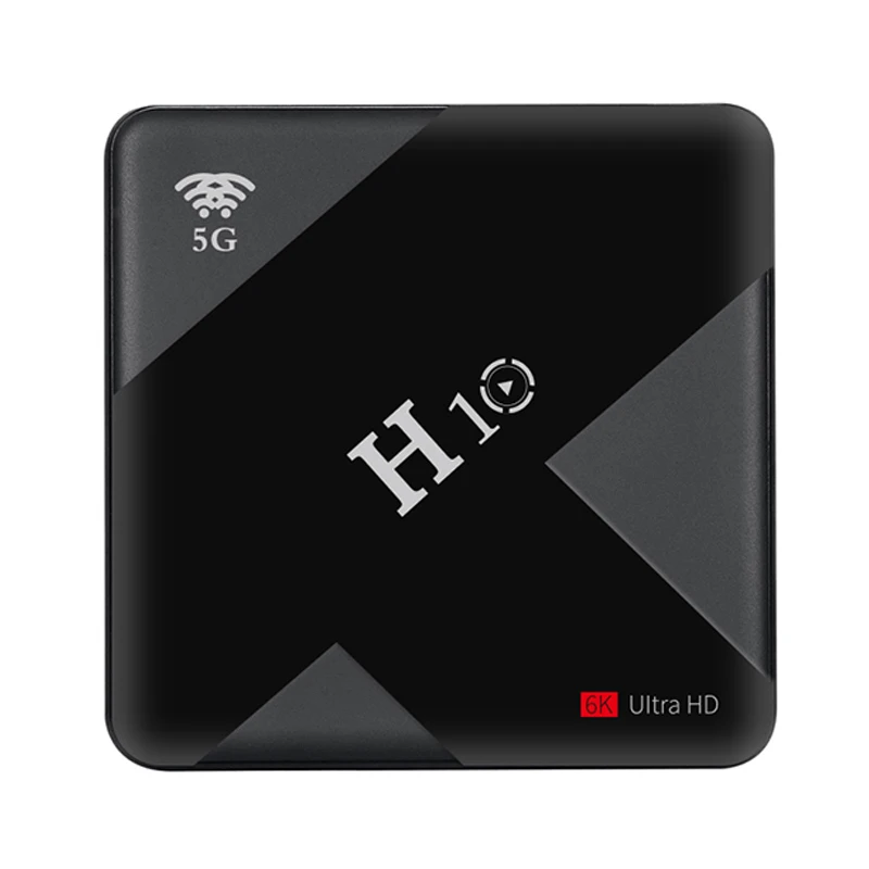 Новый H10 Android 9,0 Smart Tv Box 4 Гб 64 Гб Allwinner H6 quad core 6K телеприставка двойной Wifi 2,4G/5G Usb3.0 Wifi медиаплеер (ЕС
