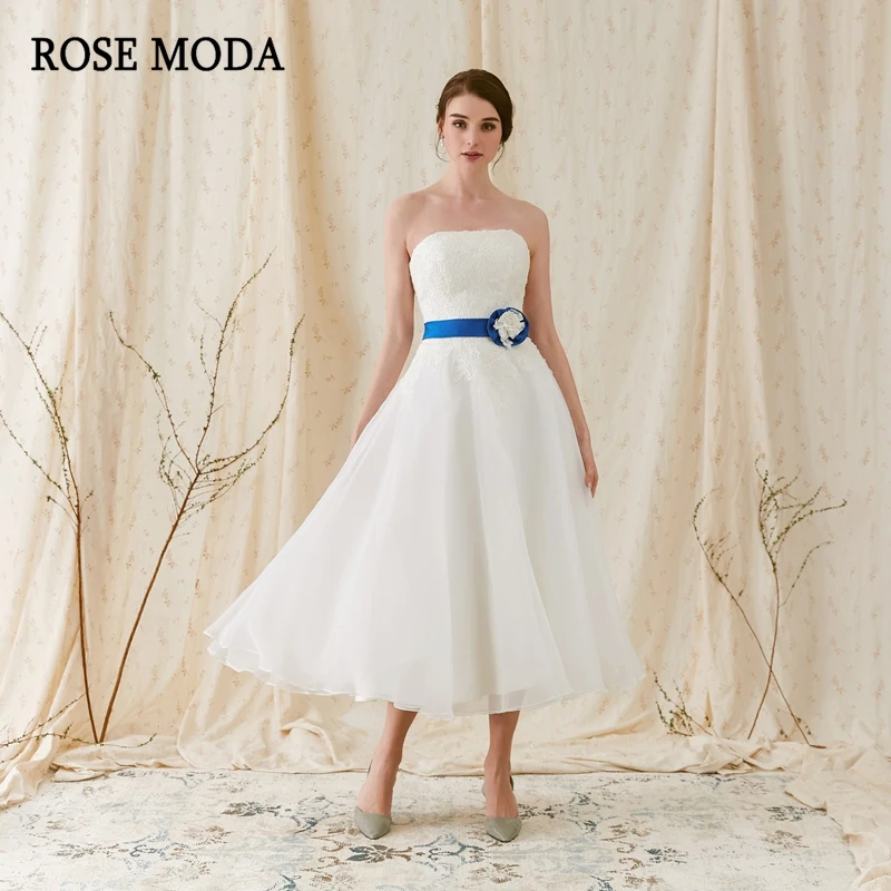  Aliexpress  com Buy Rose Moda Strapless Beach Wedding  