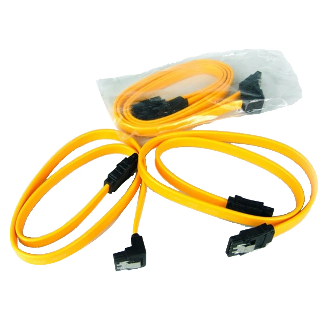 

Marsnaska 40cm Serial ATA SATA 3 RAID Data HDD Hard Drive Disk Signal Cables Yellow Straight High S