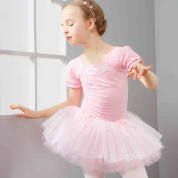 

(10 set-Top suit&Pant&skirt&Shoes)Ballet skirt short sleeve conjoined girl's practice ballet tutus with pant /shoes by