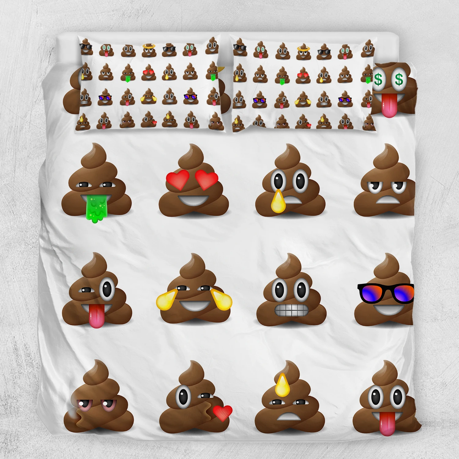 شحن مجاني 3D الكرتون أنبوب قوس قزح يونيكورن حاف مجموعة غطاء التوأم/كامل/الملكة/طقم فرش أسرة كينج سايز الزفاف نوم PX