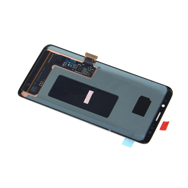 SUPER AMOLED для samsung S9 G960 g960f ЖК-дисплей кодирующий преобразователь сенсорного экрана в сборе+ лента