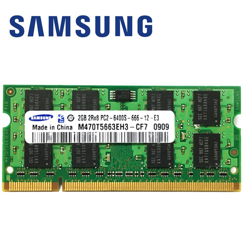 

2GB DDR2 PC2 6400S 6400s 800Mhz 800 MHZ Module notebook Laptop Memeory 2G RAM