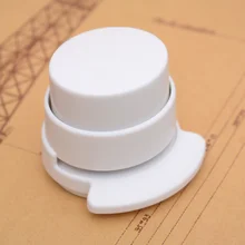 ABS пластиковый Скотч без скоб степлер, школьный и офисный степлер без ШТАПЕЛЯ, штапельного без скоб степлер