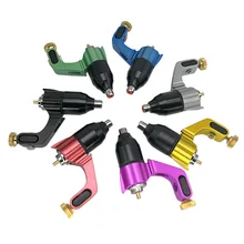 7 Colors FK Bow Tattoo Machine Alloy Rotary Tattoo Machine Strong Motor Gun Liner Permanent Machine Microblading Pen Body Arts