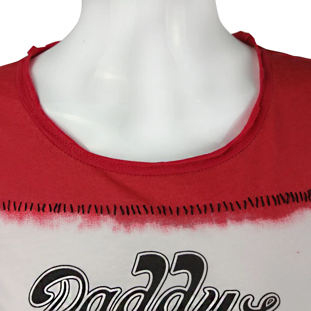 Suicide Squad Cosplay Harley Quinn Daddy's Lil Monster T-Shirts New Sublimation8