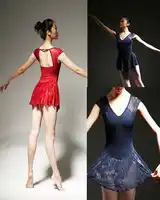 Adult leotard skirt; camisole dress leotard;classical ballet costumes;Ballet Leotards;Ballet Leotards Dress for Women A-0005