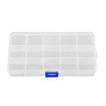 6/10/12 отделения для хранения Чехол Коробка Пластик рыболовная приманка блесна Приманка снасти ящик для принадлежностей квадратный ящик для рыболовных крючков 11