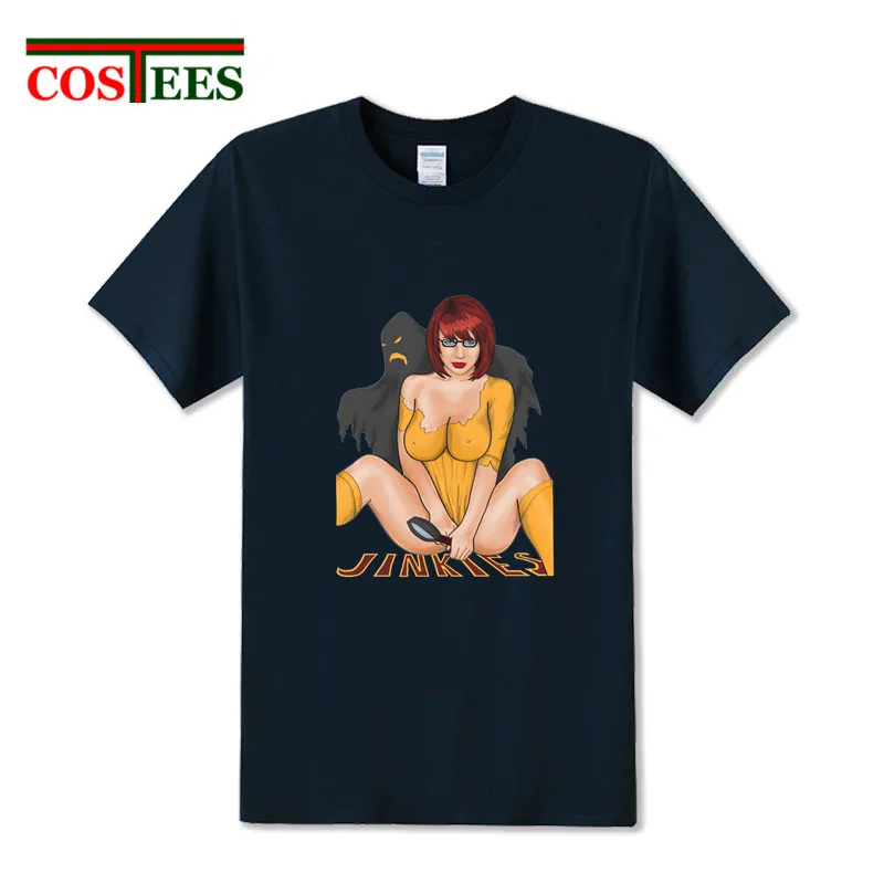 Мужские футболки Supernatural Scooby Doo сексуальные реалистичные Velma Jinkies & Ghost мужские