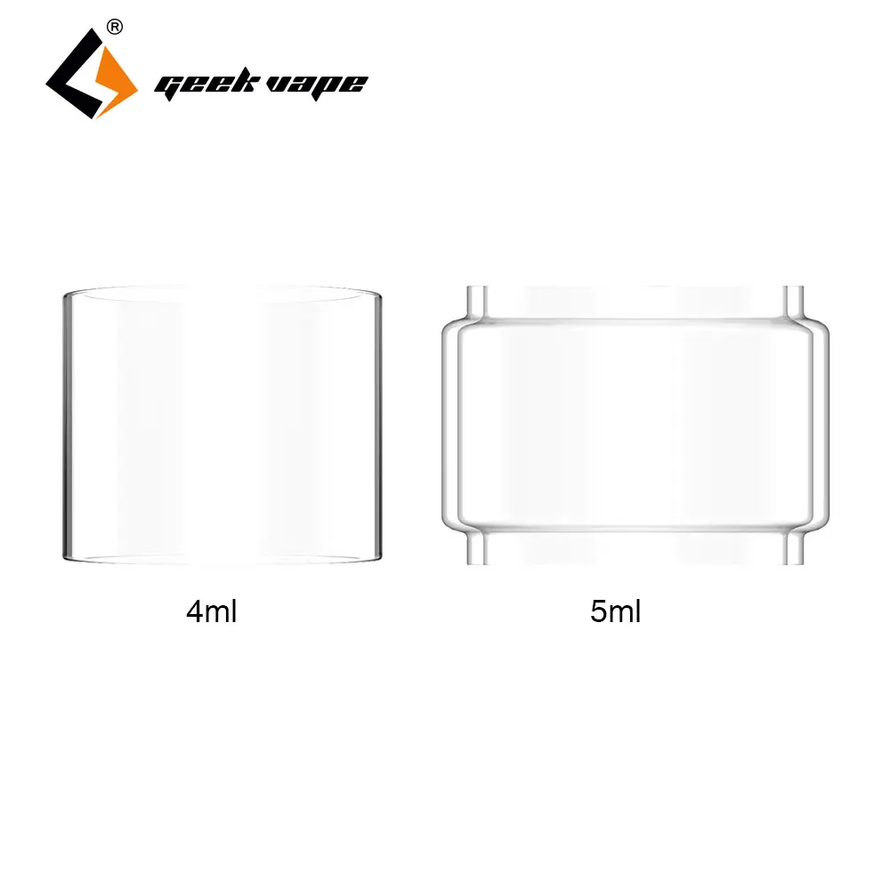 Новый оригинальный GeekVape Аэро сетчатый Бак Замена стеклянная трубка 5 мл/4 мл для