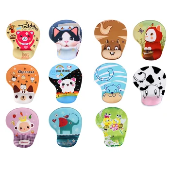 

Cute cartoon Non-slip Mouse Pad Comfort Wrist Rest Support Mice Pad High Quality Silicone Wristband Mouse Pad