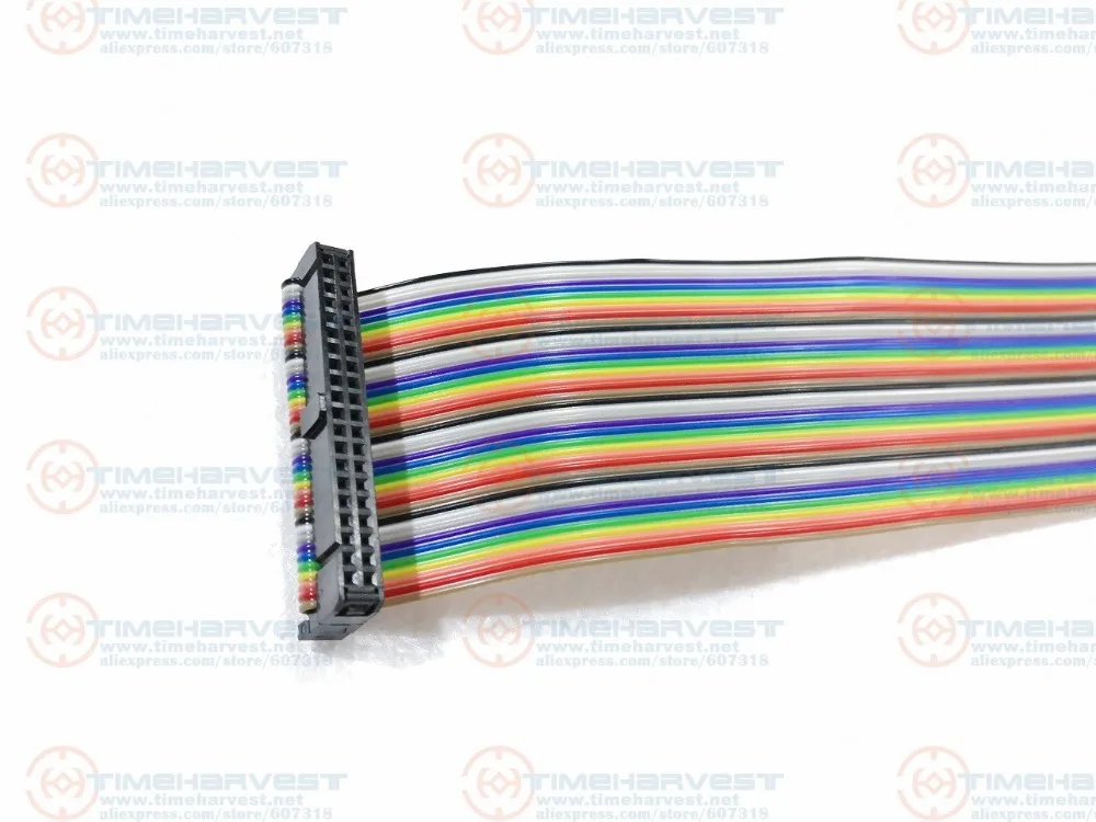 Raspberry Pi 3 B+ 40 P GPIO кабель с клеммами 40 см Радужный кабель Cobbler Breakout кабель для Raspberry Pi Banana Pi оранжевый Pi