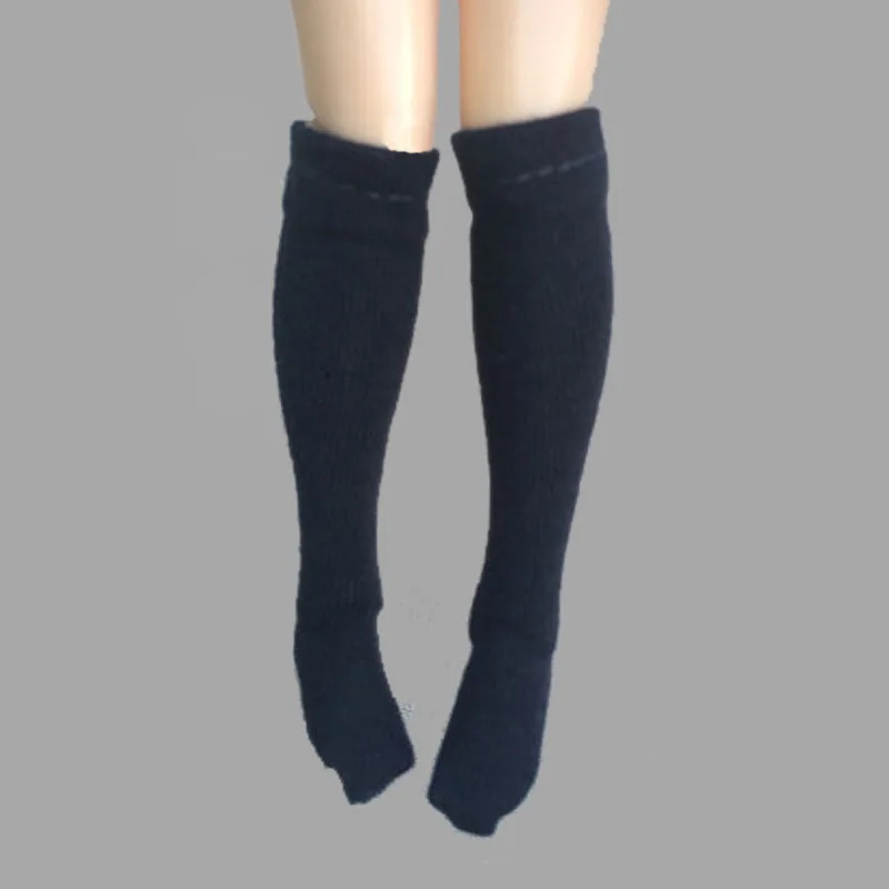 1pair 1/6 Doll Accessories Doll Stockings for Barbie Dolls Middle Tube Sock For Blythe 1:6 Blyth Doll Long Socks For Momoko