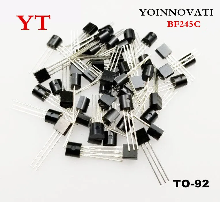 50pcs/lot Bf245c F245c Jfet Nch 30v 25ma To92 Ic Best Quality