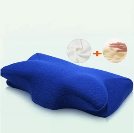 Дешево Ортопедическая латексная подушка для шеи, 2 размера, физиотерапия, медленный отскок, подушка из пены с эффектом памяти, Шейное здоровье, уход...