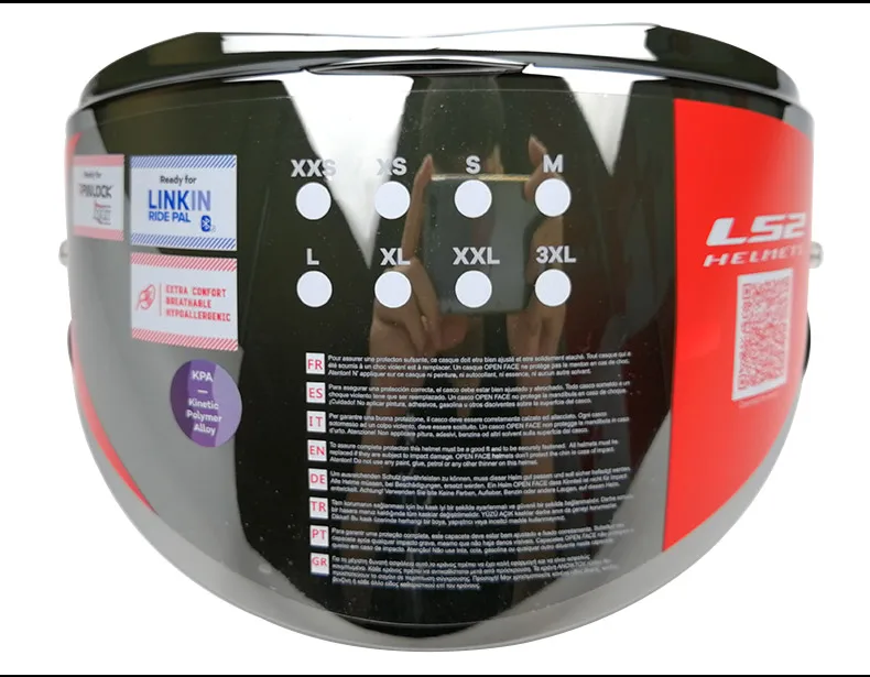 LS2 FF399 Valiant шлем козырек дым Радуга щит дополнительный объектив только для LS2 FF399 модель с анти-туман залатать дыры